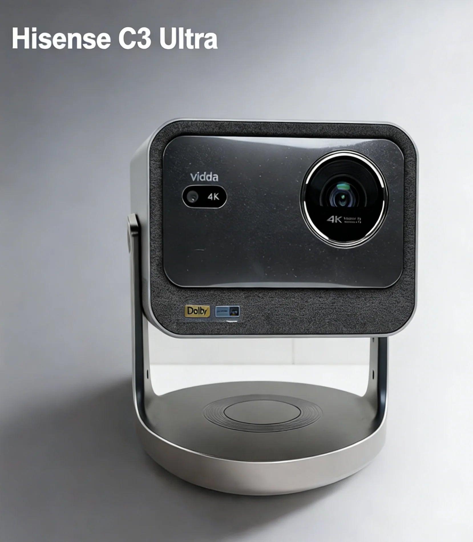 2026 New Bright Version Hisense C3 Ultra | 3200ANSI 4K UHD Triple Laser DLP Portable 3D Ready Home Theater Projector